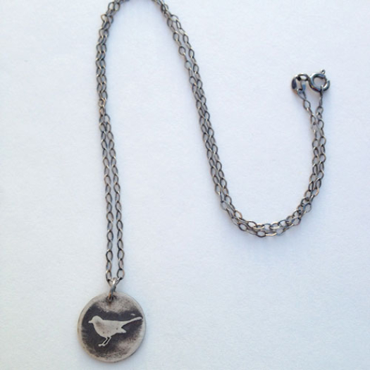 Little Bird Pendant - Vegan/Animal Rights Inspired