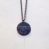 Vegan Round Pendant