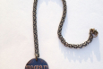 Vegan Round Pendant Full View Vegan Round Pendant