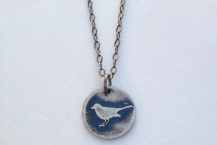Little Bird Pendant - Vegan/Animal Rights Inspired